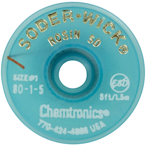 Fil à dessouder Soder-Wick-Rosin