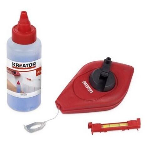 Fil à plomb avec colorant 30 mt krt708001 kreator