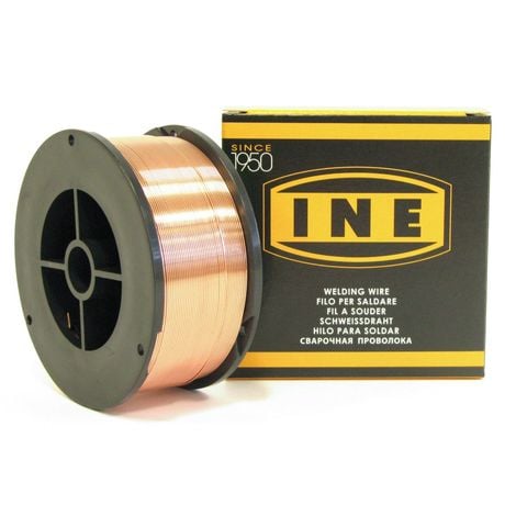 Fil à souder acier 0.6mm - 700gr -soudage MIG-MAG semi-automatique-en bobine de fil de soudure-Fil acier non fourré