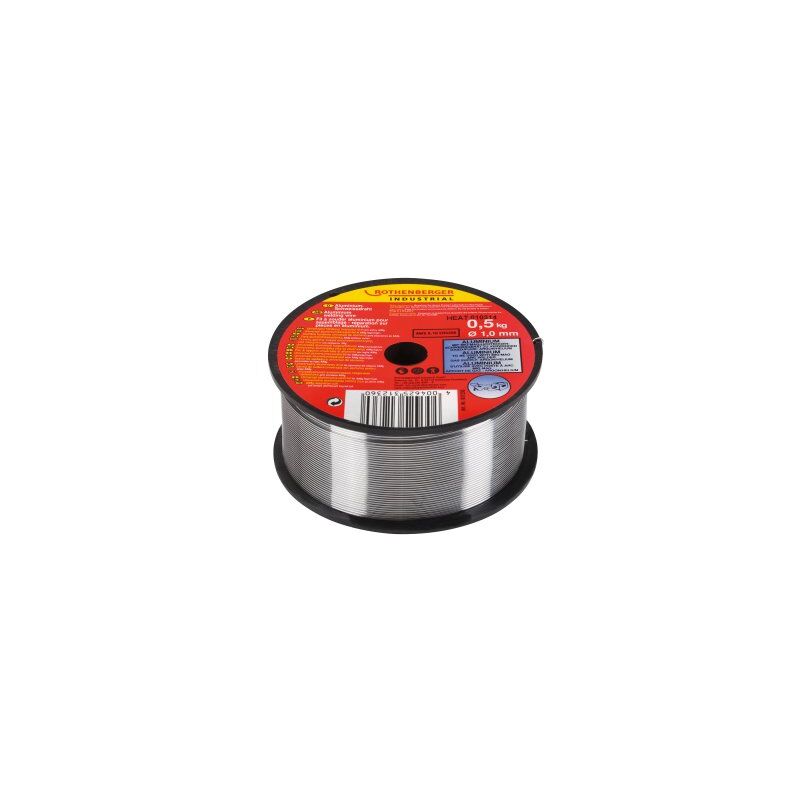 Rothenberger - Fil à souder aluminium, ø 1 mm 0,5 kg