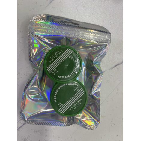 Fil à Souder Sans Plomb - 0,8 mm - Âme de Colophane - 20 g - Pour Réparations Électroniques