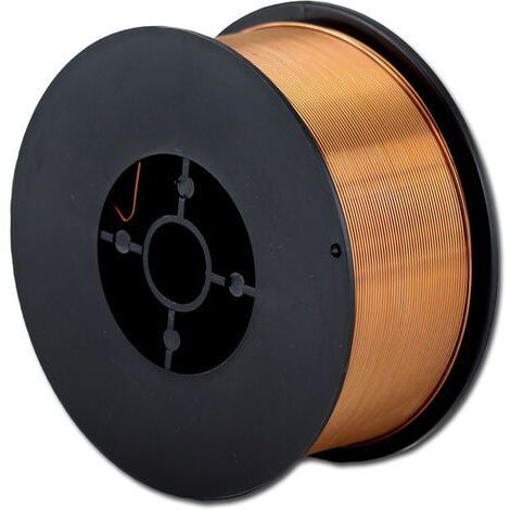 Fil à souder STAHLWERK MIG/MAG Ø 1,0 mm, acier SG3 ER70S-6, sur rouleau D100 de 1 kg avec mandrin de 16 mm, usage universel