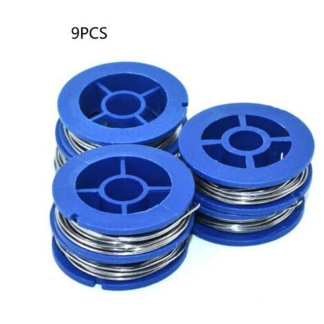 Fil à souder，9 bobine de fil à souder en étain de 0,8 mm - Design intelligent..DEBUNS