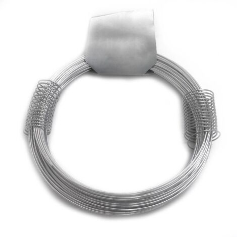 Fil Acier Zingué N° 8 - 1,30mmx20m - 200gr