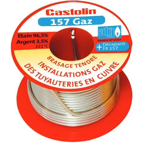 Tresse à dessouder Castolin 2 mm