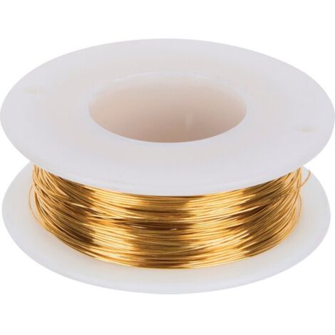 Fil Carcasse  0,4mm Laiton - Filiac