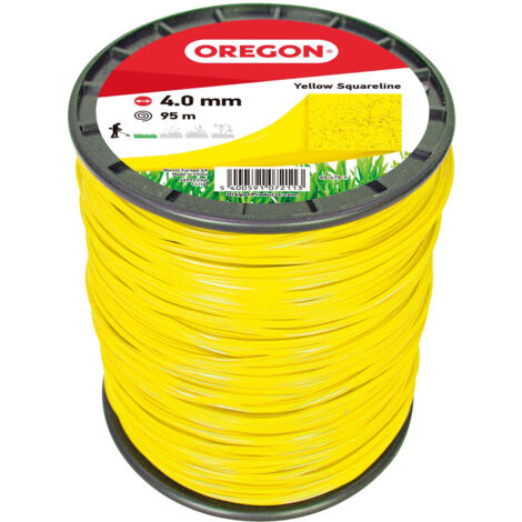 Fil Carre Jaune 4 0mm 95m