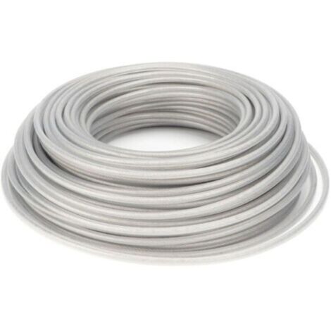 Fil D'acier Pour Débroussailleuse 3mm x 40M Résistant À La Déchirure Cordon De Coupe -
