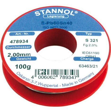 Fil d'apport, Modèle : Bobine de 500 g, Ø 2,0 mm