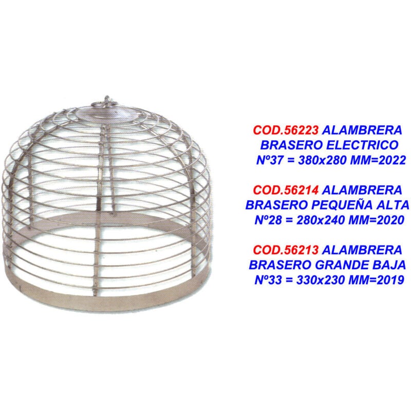 Fplus - Fil de brasero électrique N°37 380x280 mm 2022