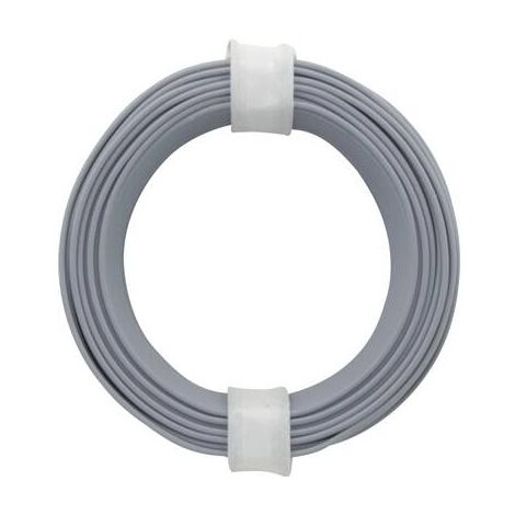 FIL DE CÂBLAGE 118-9 1 X 0.14 MM² GRIS 10 M DONAU ELEKTRONIK
