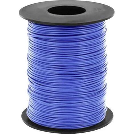 Fil de câblage BELI-BECO L125BL25 1 x 0.25 mm² bleu 25 m S160661