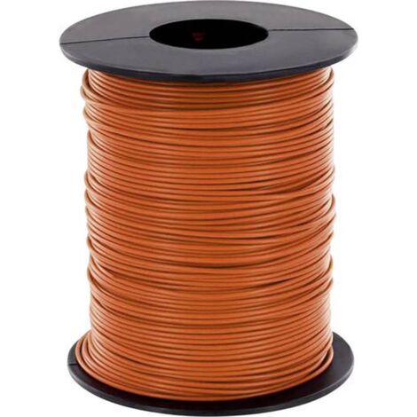 Fil de câblage BELI-BECO L125OR25 1 x 0.25 mm² orange 25 m S107791