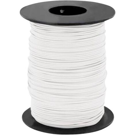 Fil de câblage BELI-BECO L125WS25 1 x 0.25 mm² blanc 25 m S160671