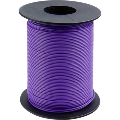 Fil de câblage Donau Elektronik 119-16 1 x 0.14 mm² violet 100 m Y067071
