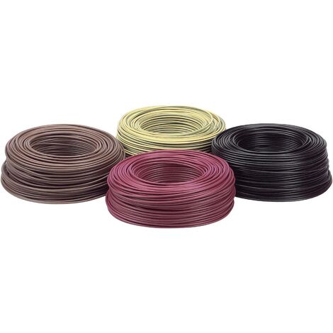 Fil de câblage H07V-K LAPP 4520002 1 x 2.50 mm² vert, jaune 100 m X78410