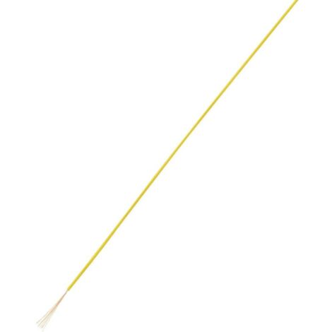 FIL DE CÂBLAGE LIFY TRU COMPONENTS LIFY 1564518 1 X 0.05 MM² JAUNE 25 M
