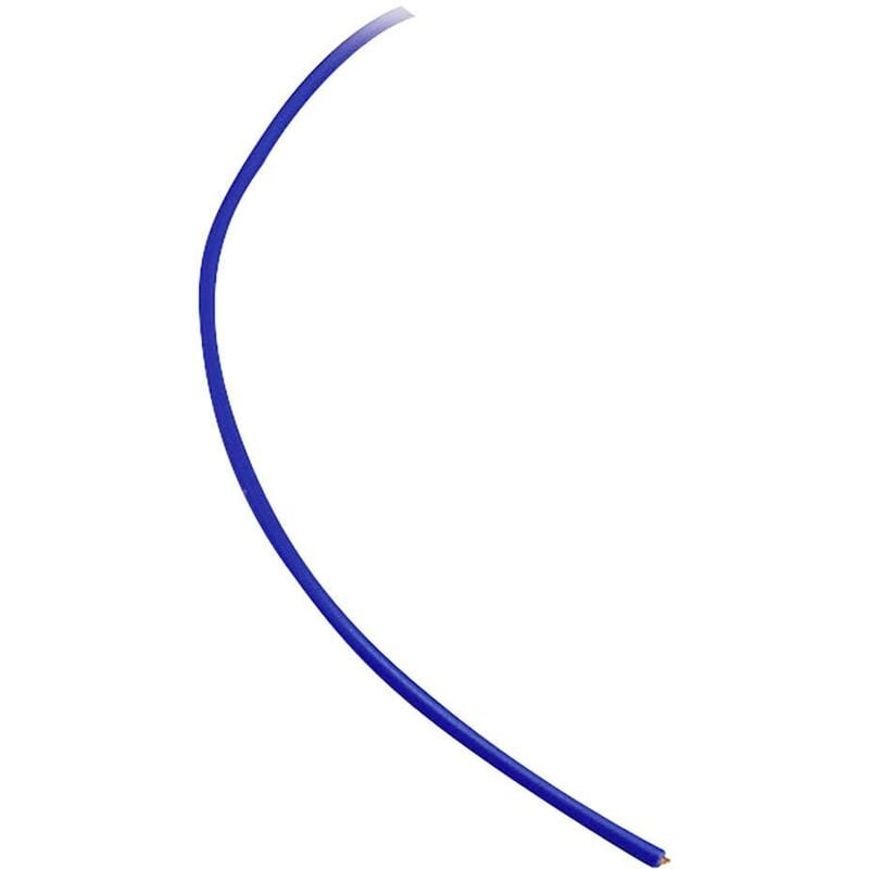 1501036 Fil de câblage LiY 1 x 0.22 mm² bleu 100 m S164611 - Bkl Electronic