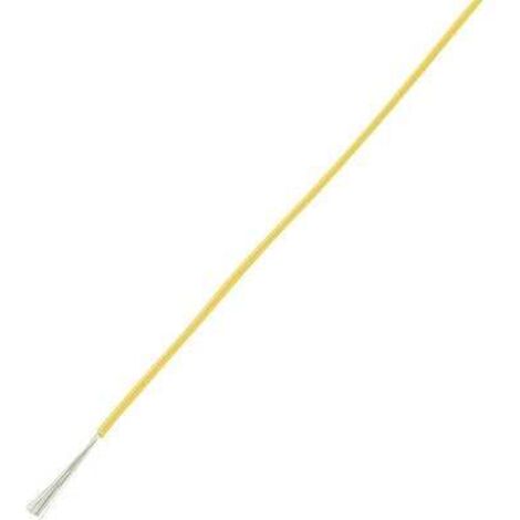 FIL DE CÂBLAGE LIY TRU COMPONENTS 1566832 1 X 0.14 MM² JAUNE 10 M