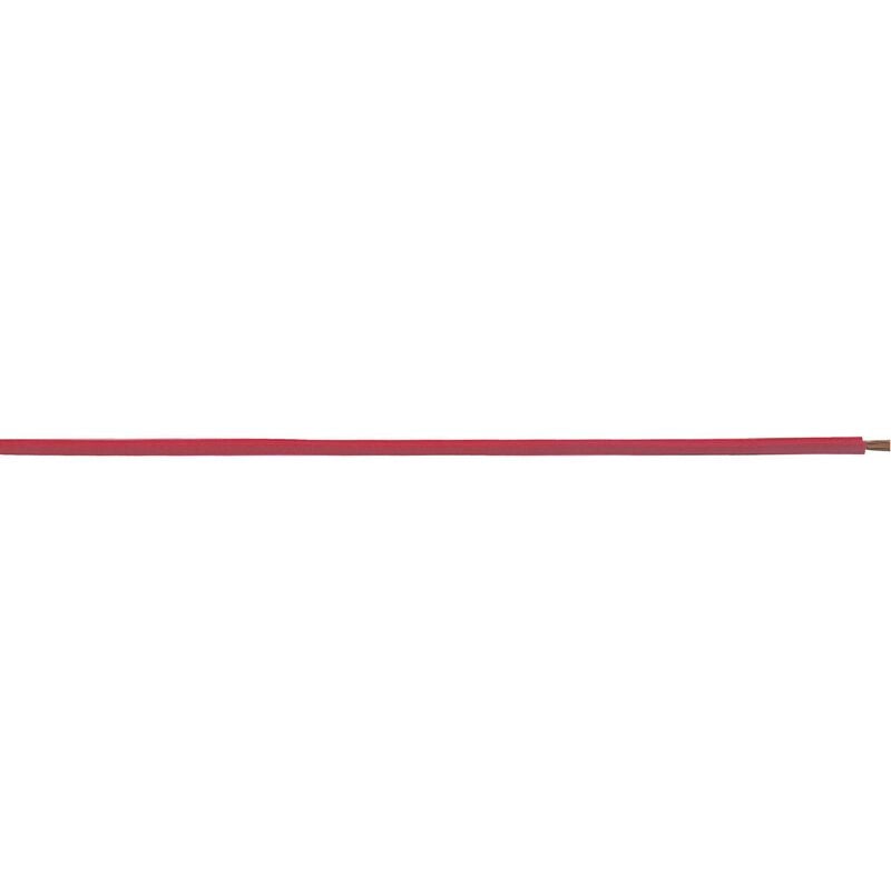 Fil de câblage H05V-K lapp 4510041 1 x 0.50 mm² rouge 100 m X77194