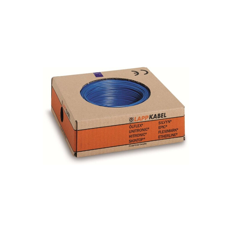 Wire H05V-K bobine de fil bleu 0,5 mm 100 m lapp kabel&leitung 4510021/100