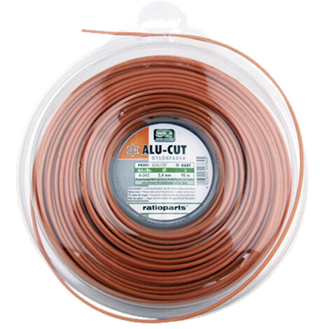 Fil de coupe AluCutline (2 4 mm/90 m) hexagone