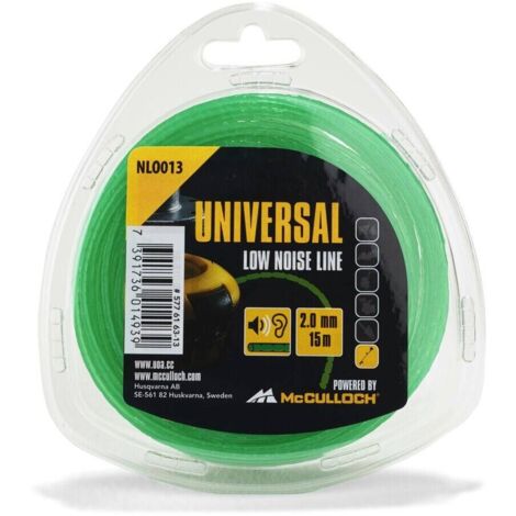 Fil de coupe-herbe en nylon 2mm x 15m NLO013