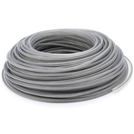 Fil de coupe universel pour débroussailleuse, fil d'acier de 3 mm, fil d'acier robuste pour débroussailleuses - AquaForge