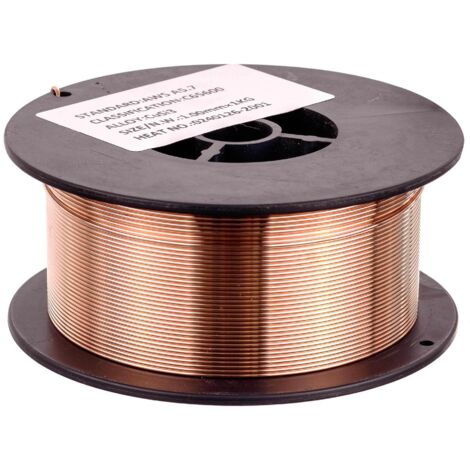 Fil de CuSi3 GTU08 1,0 mm 1 kg D100 pour brasage