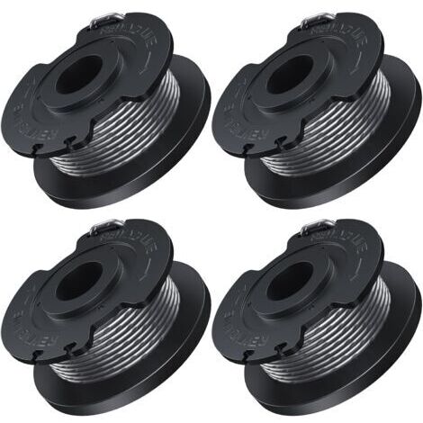 Fil de débroussailleuse Ø1,6 mm - 5 m de long, compatible Bosch et adapté à la débroussailleuse sans fil EasyGrassCut, contient 4 bobines (F016800569).