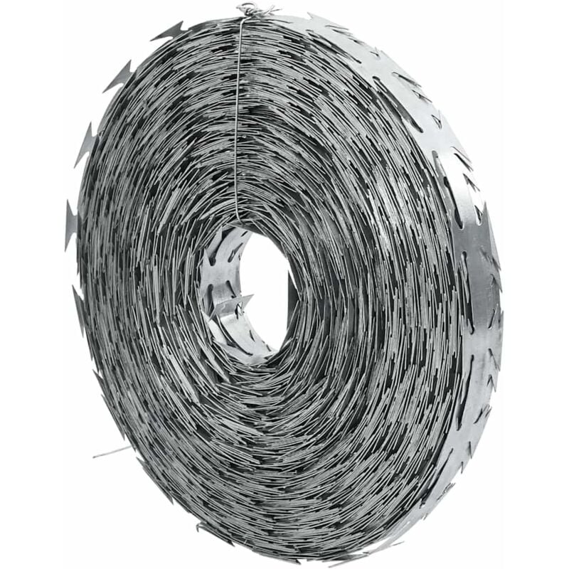 Vidaxl - Fil barbelé BTO-22 100 m Acier