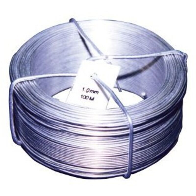 Fil de fer Galva 0,8 mm x 100 m (Par 10)
