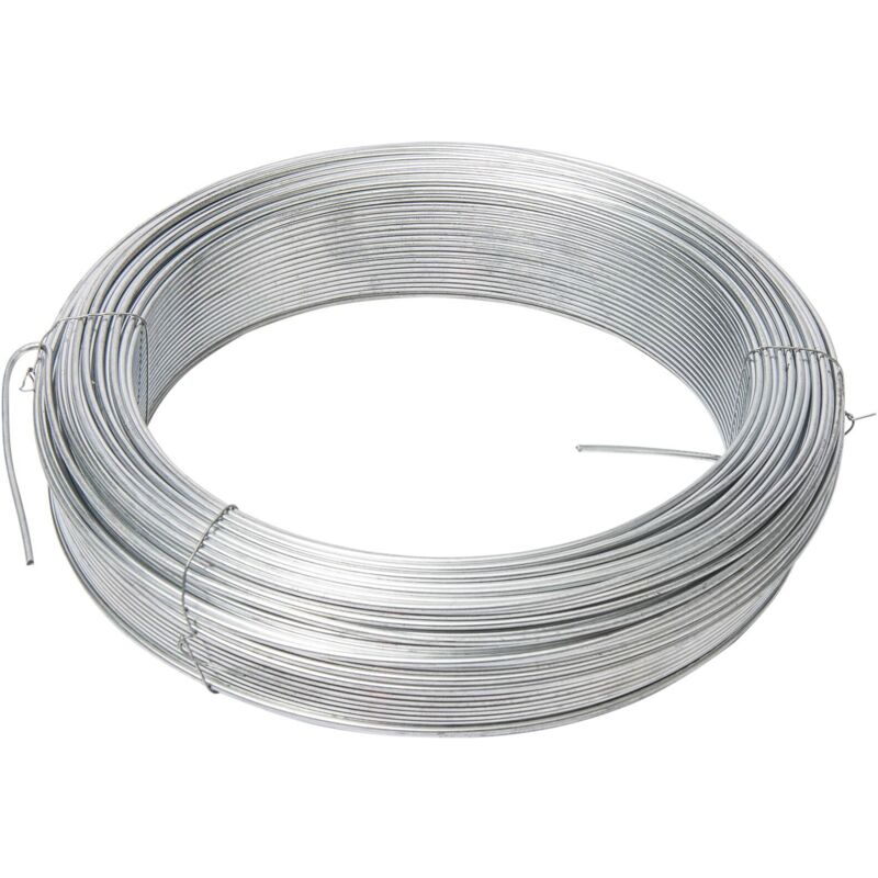 Werka Pro - Fil de fer galvanisé Ø2,4mm 100 m