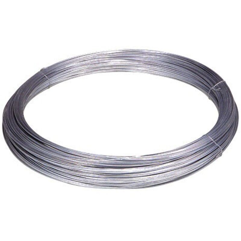 Rouleau de fil galvanisé 25 Kg. n° 18 - 3,4 mm.