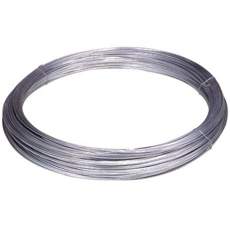 Rouleau de fil galvanisé 25 Kg. n° 20 - 4 mm.