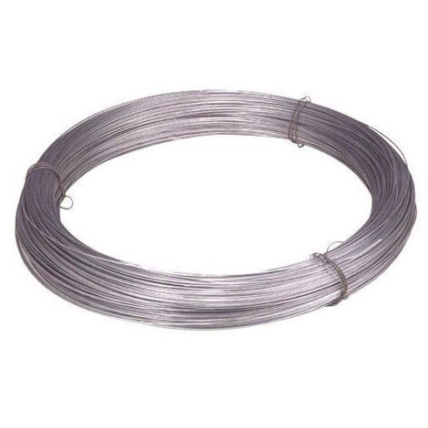 Fil de fer galvanisé bobine 5 kg. Nº15 - 2,4 mm