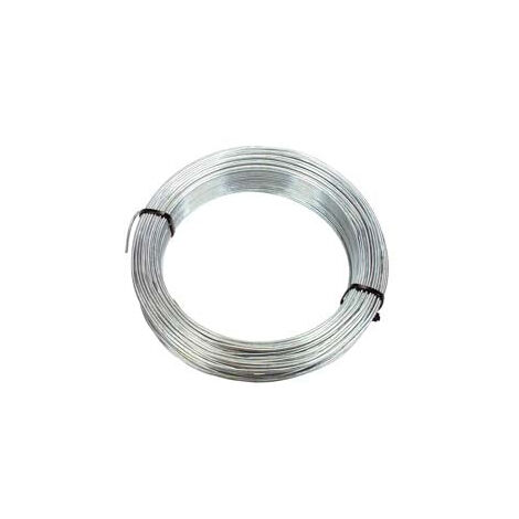 Fil de fer galvanisé en écheveaux de 100 m - fil n°10 ø 1,5 mm