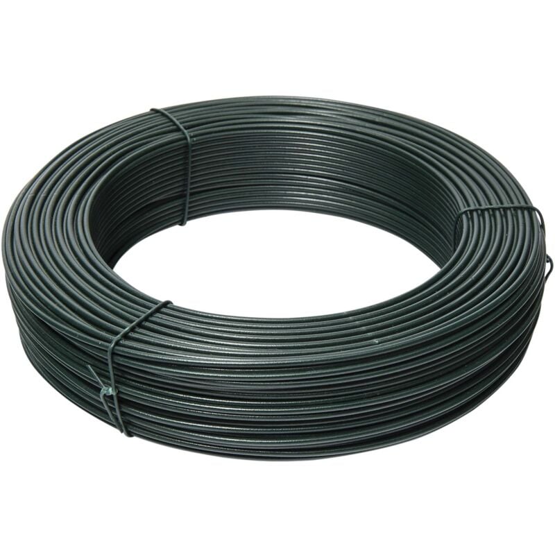 Werka Pro - Fil de fer plastifié Ø3,4 mm 100m