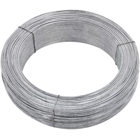 Fil de liaison de clôture 250 m 1,4 mm Acier vidaXL