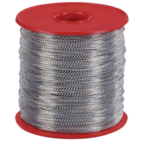 Fil de plombage int. 0,5/ext. 0,3 mm 1,1 mm longueur env. 400 m fer galvanisé 1 kg/bague