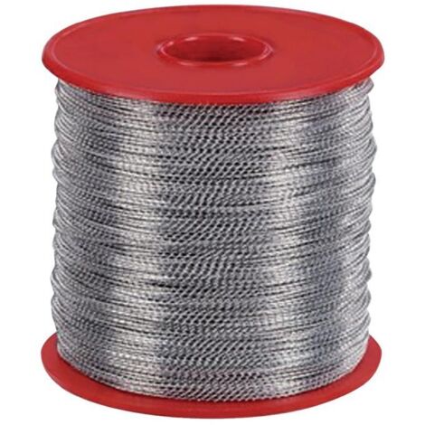 Fil de plombage int. 0,5/ext. 0,3 mm 1,1 mm longueur env. 400 m fer galvanisé 1 kg/bague