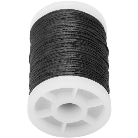 Fil de réparation pour arc, corde de remplacement pour viseur et encoche, 110 mètres couleur noir