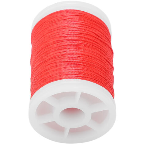 Fil de réparation pour arc, corde d'entretien rouge 110m, accessoire pour visette et encoche de chasse