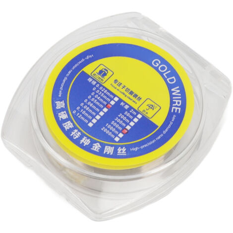 Fil de Séparation pour Écran LCD 0.04mm Haute Dureté Antiusure Ligne de Découpe Stable 500m/1640pieds