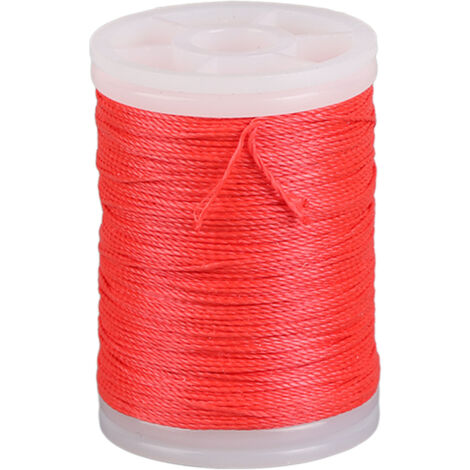 Fil de service pour corde d'arc en polyéthylène durable, pour arc recurve et arc composite rouge