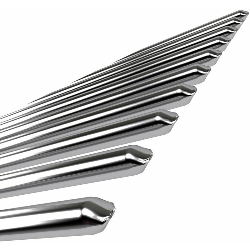 Ulisem - Fil de Soudage en Aluminium Pur Basse Température, Pas Besoin de Soudure en Poudre, Diamètre 1.6 mm, Lot de 10 Pièces.