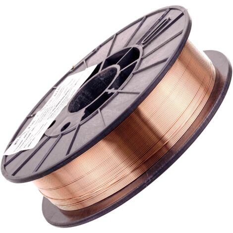 Fil de soudage MIG/MAG pour brasage de tôles galvanisées de 5 kg et de 1,0 mm d'épaisseur