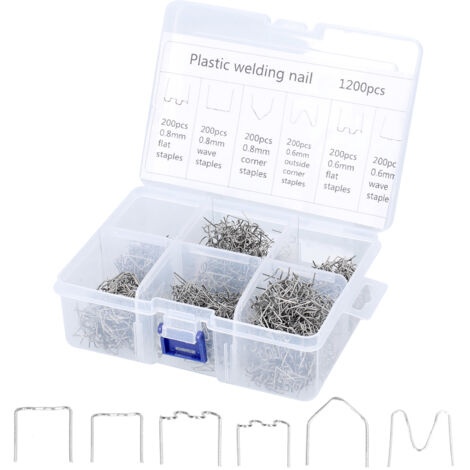 Fil de soudage pour pare-chocs de voiture, Machine à souder les plastiques, goujons de soudage des plastiques, réparation d'apparence des plastiques, Kit d'agrafes
