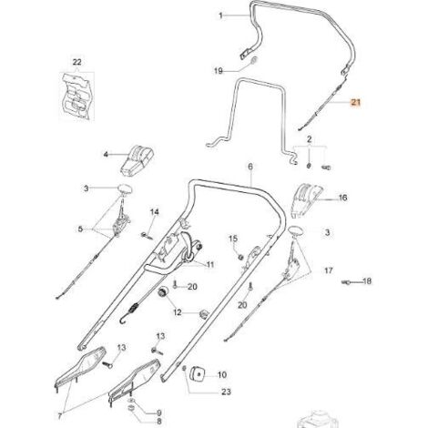 FIL DE TRACTION EMAK ORIGINAL 8203402AR