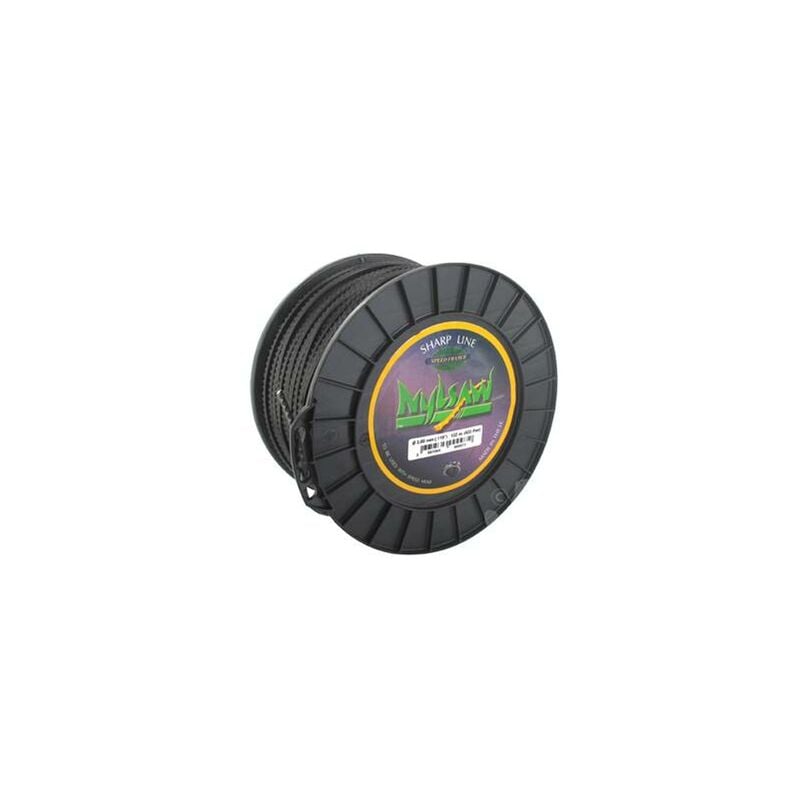 Adaptable - Fil Débroussailleuse Nylsaw Dentelé L: 110m, Ø: 4,00mm